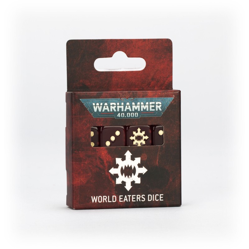 WARHAMMER 40000 : SET DE DÉS WORLD EATERS