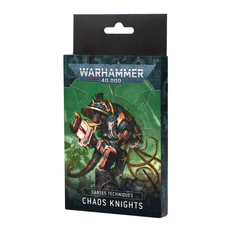 CARTES TECHNIQUES: CHAOS KNIGHTS (FR)