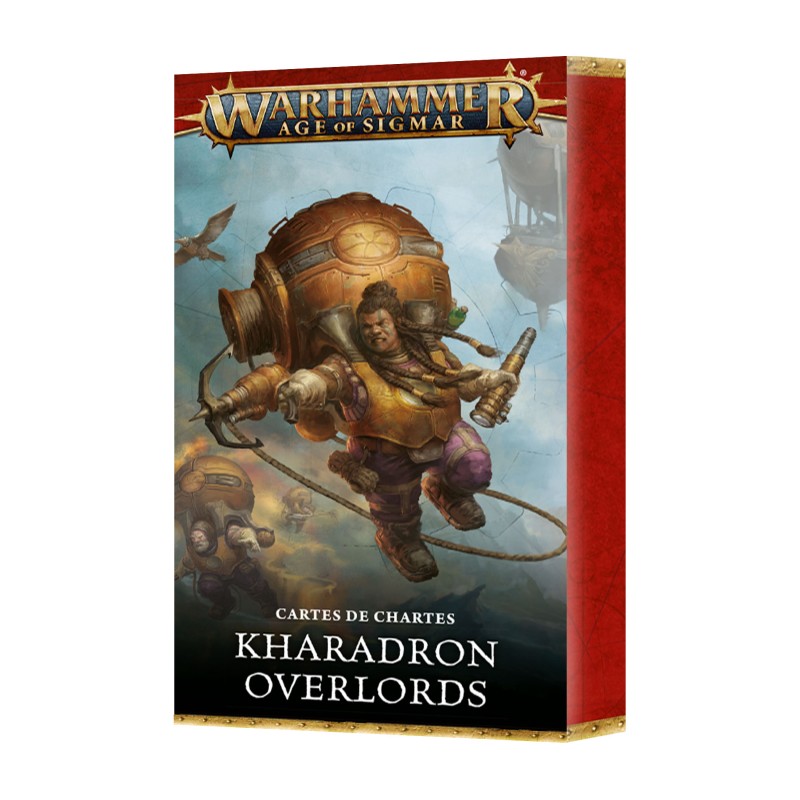 CARTES DE CHARTES: KHARADRON OVERLORDS (FR)