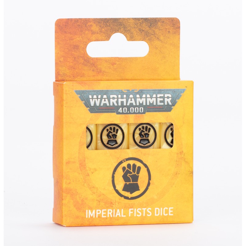 WARHAMMER 40000: SET DE DÉS IMPERIAL FISTS