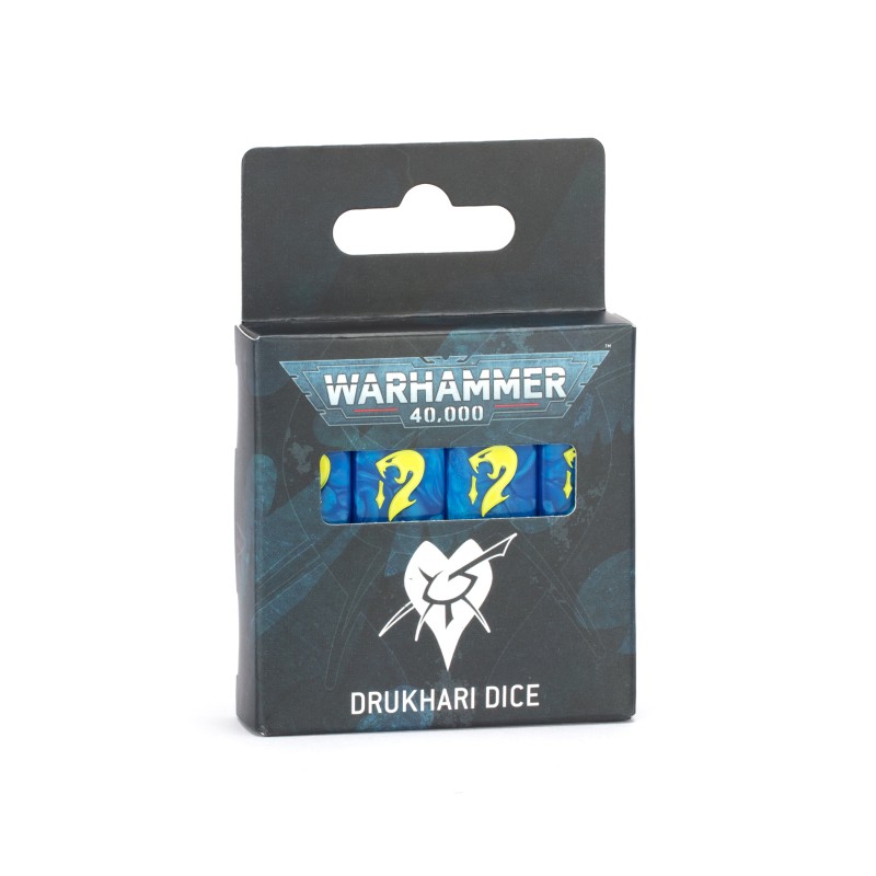 WARHAMMER 40000: SET DE DÉS DRUKHARI