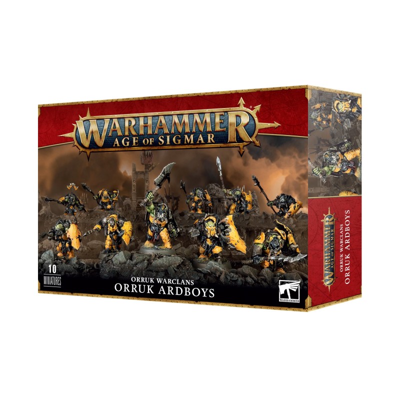 AOS : Orruk Warclans : Durboys orruks