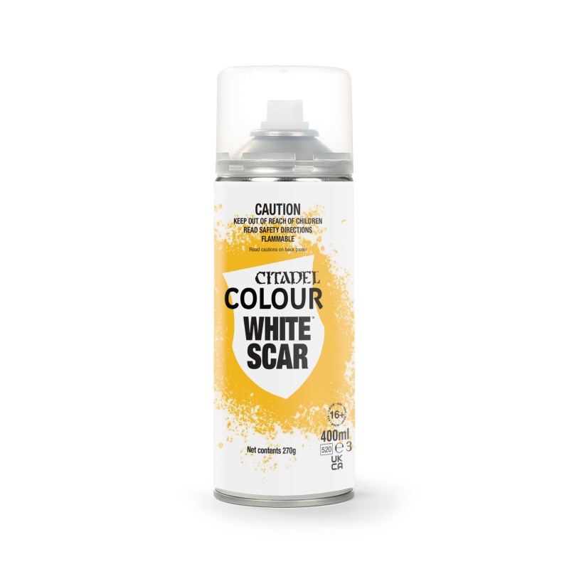 Bombe peinture : WHITE SCAR