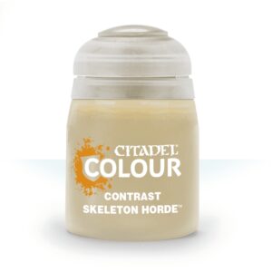 Peinture, contrast : Skeleton horde