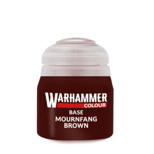 Peinture, Base : Mournfang Brown