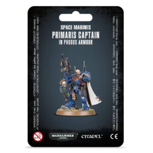 Space Marines : Capitaine en armure Phobos