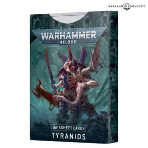 Cartes techniques : Tyranids (FR)