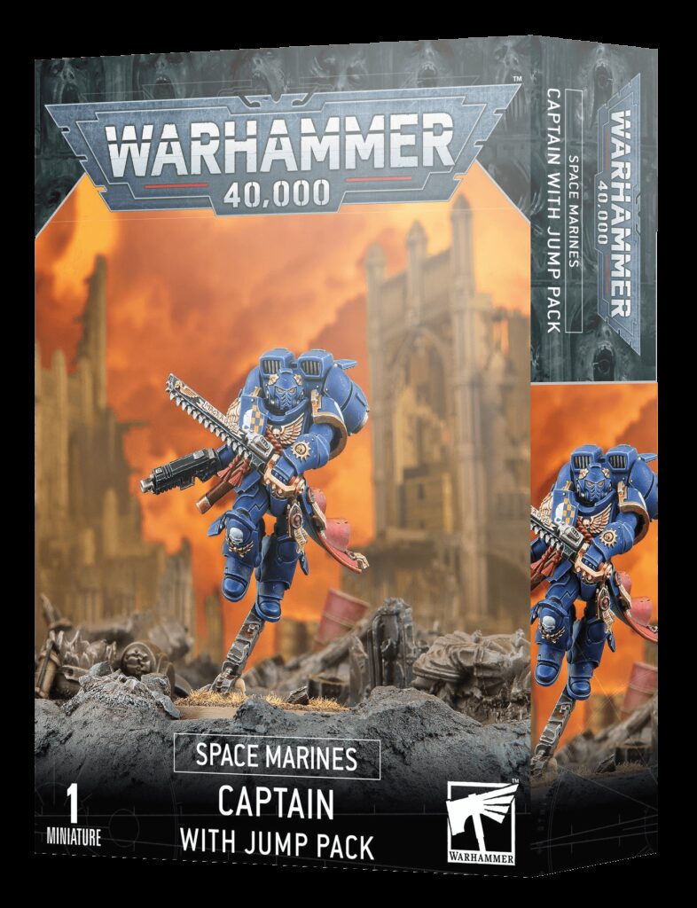 Space Marines : Capitaine avec Réacteur Dorsal