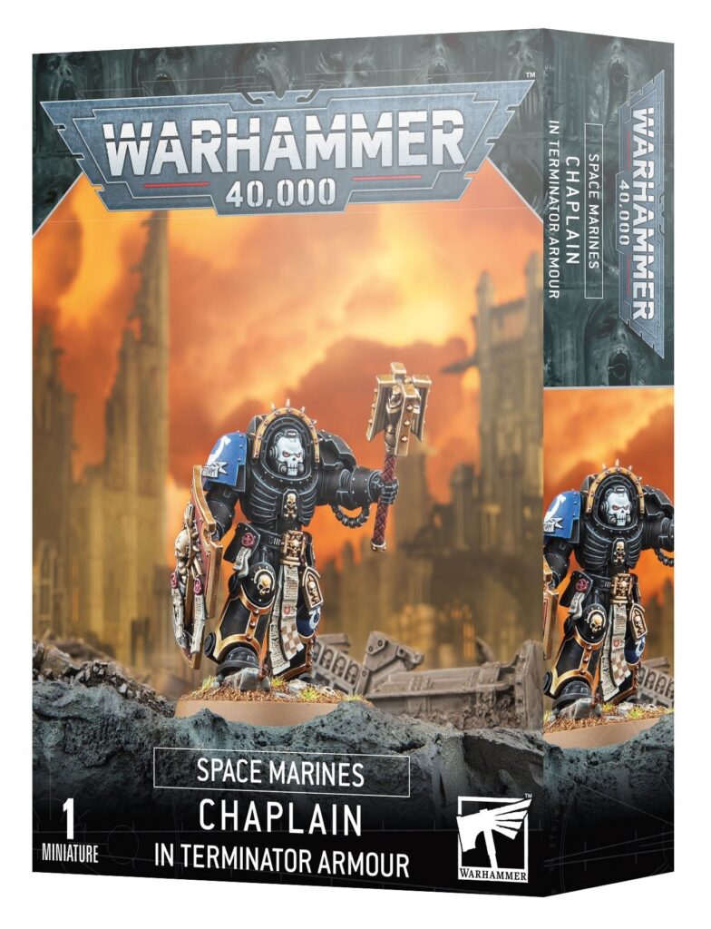 Space Marines : Chapelain en armure Terminator