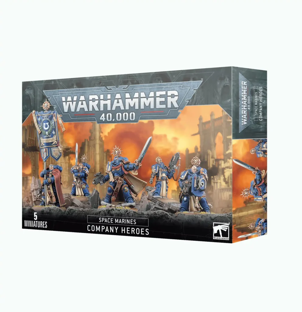 space marines heros de la compagnie