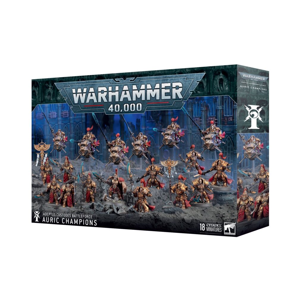 ADEPTUS CUSTODES : CHAMPIONS AURIQUES