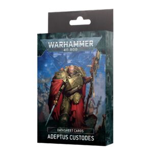 CARTES TECHNIQUES : ADEPTUS CUSTODES (FR)