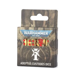 WARHAMMER 40000 : DÉS ADEPTUS CUSTODES