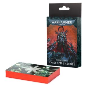 CARTES TECHNIQUES : Space Marines du Chaos