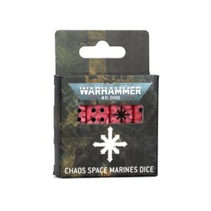 SET DE DÉS Space Marines du Chaos
