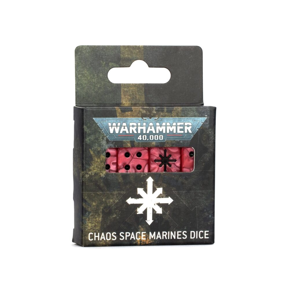 SET DE DÉS Space Marines du Chaos