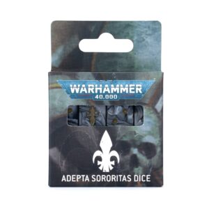 WARHAMMER 40K: SET DE DÉS ADEPTA SORORITAS