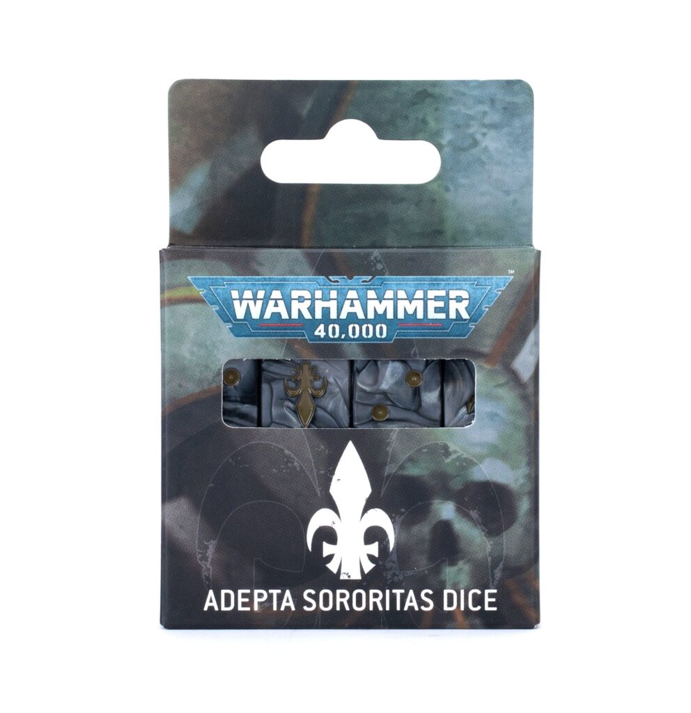 WARHAMMER 40K: SET DE DÉS ADEPTA SORORITAS