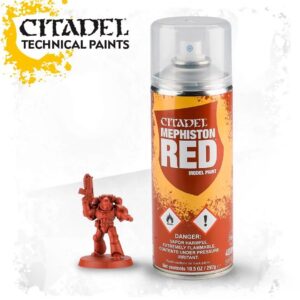SPRAY PEINTURE : MEPHISTON RED 400ml