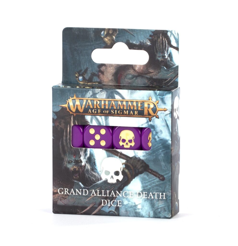 AOS : SET DE DÉS GRAND ALLIANCE DEATH