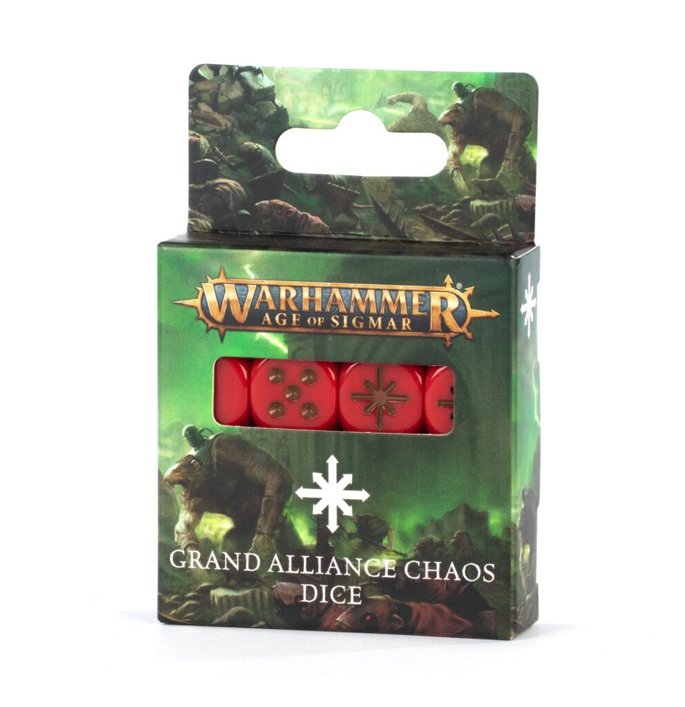 AOS : SET DE DÉS GRAND ALLIANCE CHAOS
