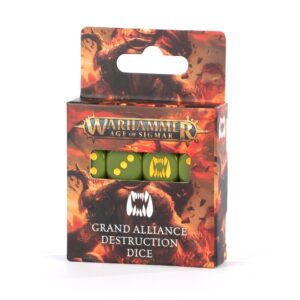 AOS : SET DE DÉS GRAND ALLIANCE DESTRUCTION