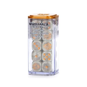 TOW : Set de Dés des Forteresses Naines
