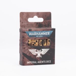 WARHAMMER 40000: SET DE DÉS IMPERIAL AGENTS