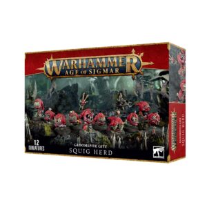 AOS : GLOOMSPITE GITZ : TROUPEAU DE SQUIGS