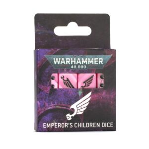 WARHAMMER 40000 : SET DE DÉS EMPEROR'S CHILDREN