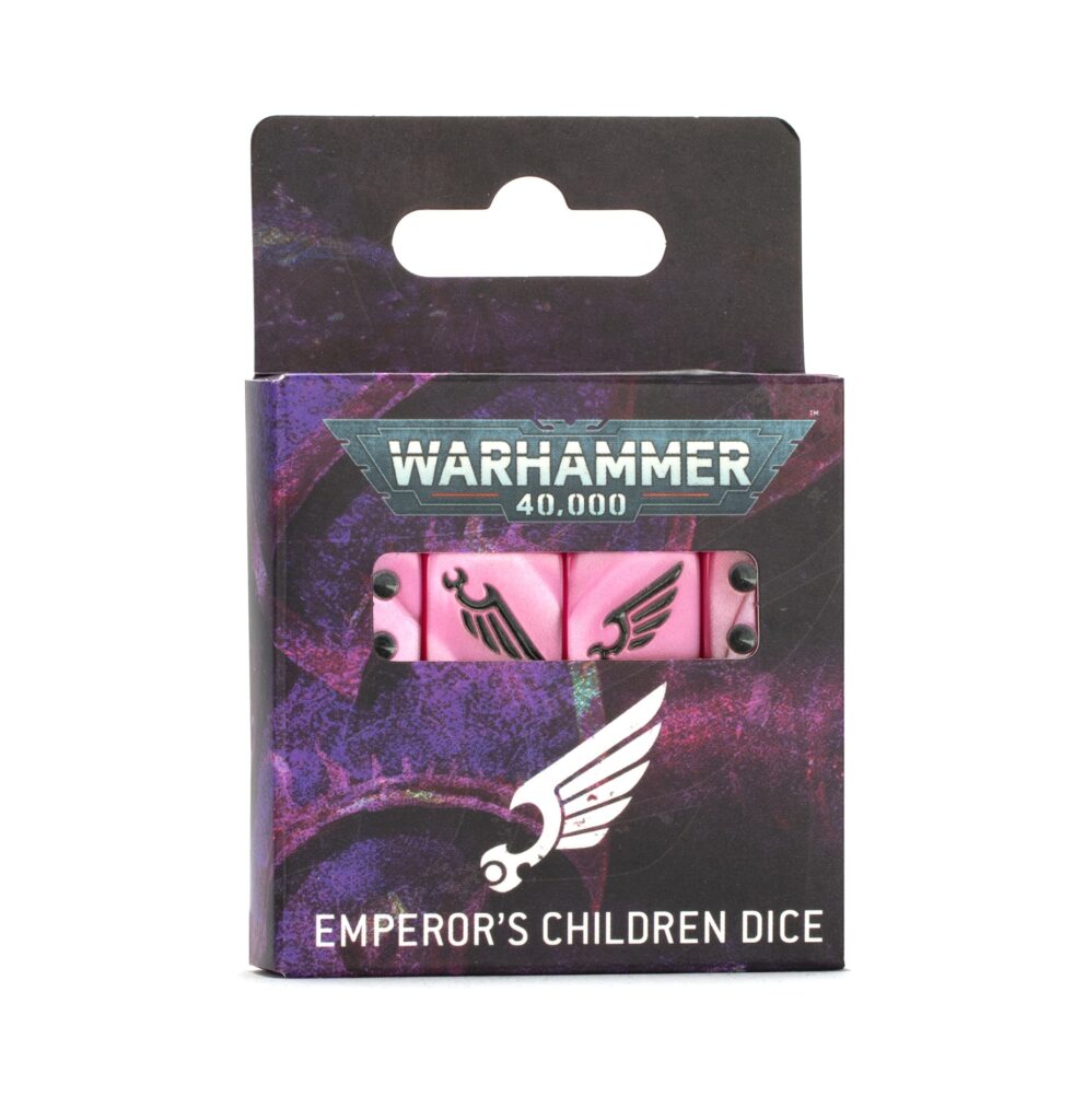 WARHAMMER 40000 : SET DE DÉS EMPEROR'S CHILDREN