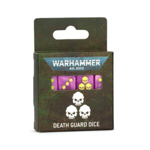 WARHAMMER 40000 : SET DE DÉS DEATH GUARD