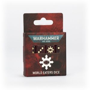 WARHAMMER 40000 : SET DE DÉS WORLD EATERS