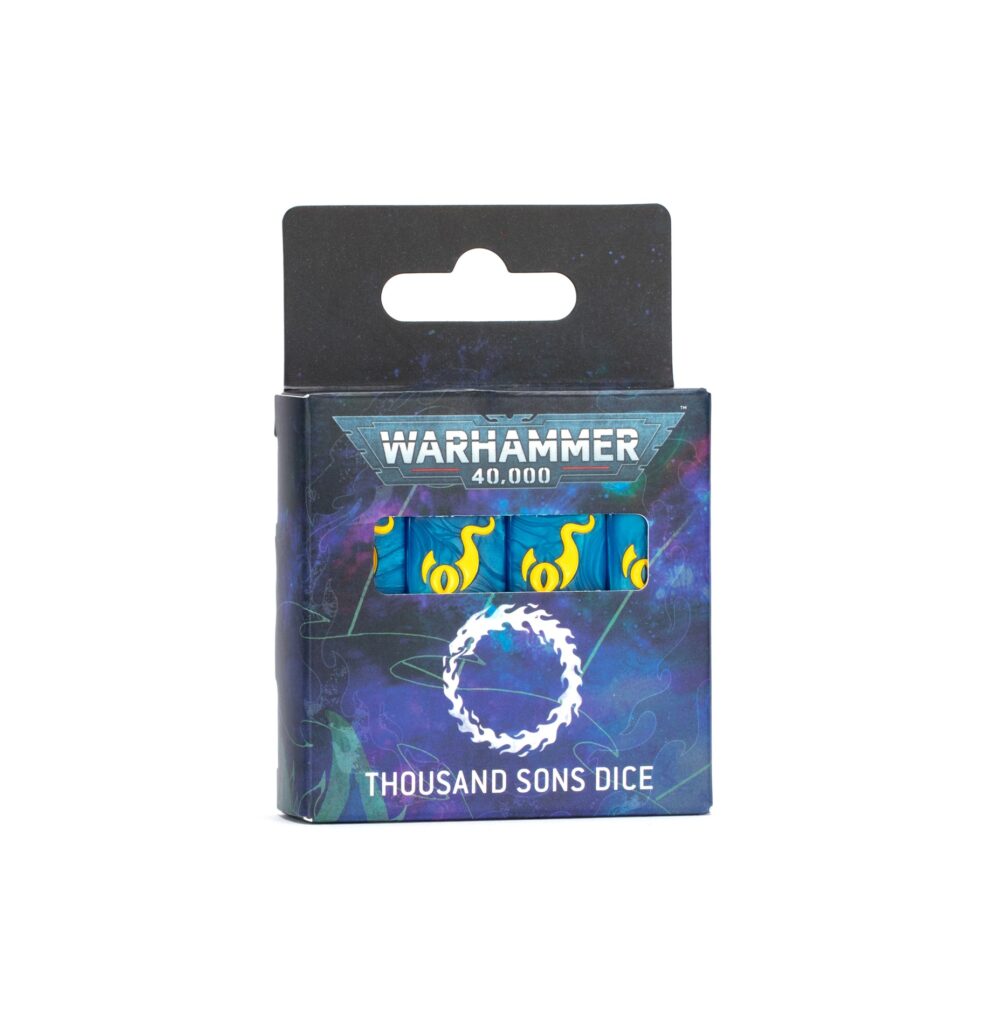 WARHAMMER 40000 : SET DE DÉS THOUSAND SONS