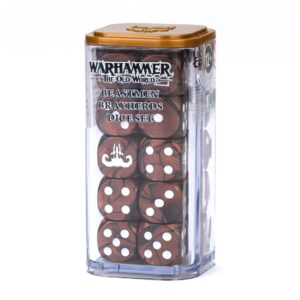 THE OLD WORLD : SET DE DÉS BEASTMEN BRAYHERDS