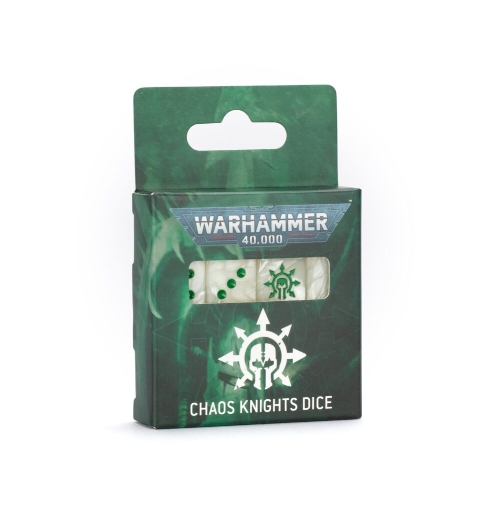 WARHAMMER 40000 : SET DE DÉS CHAOS KNIGHTS