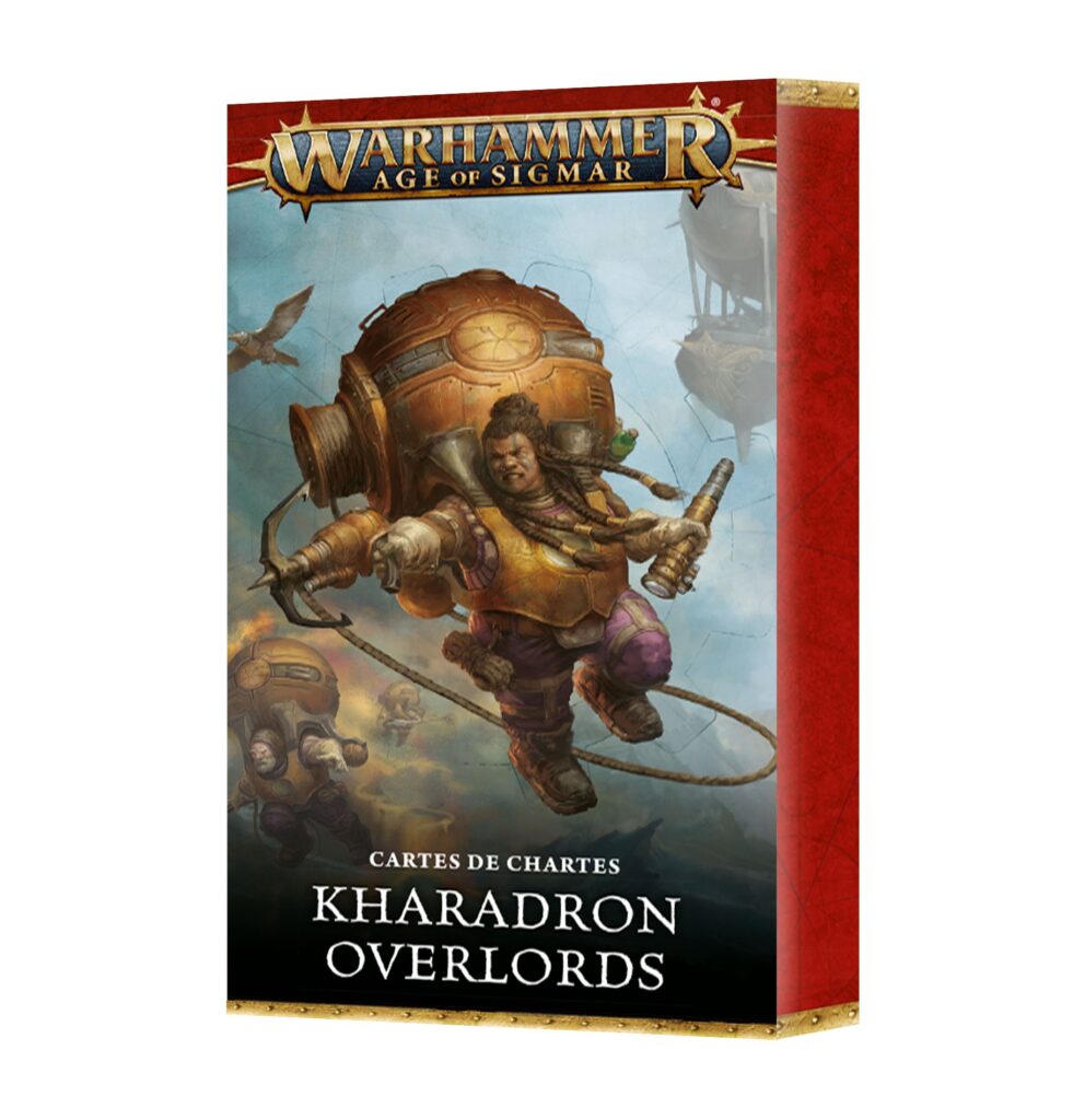 CARTES DE CHARTES: KHARADRON OVERLORDS (FR)