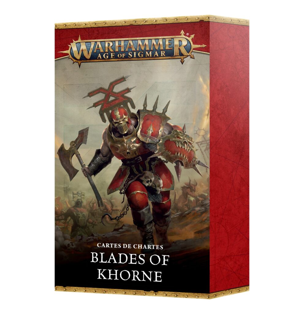 CARTES DE CHARTES: BLADES OF KHORNE (FR)