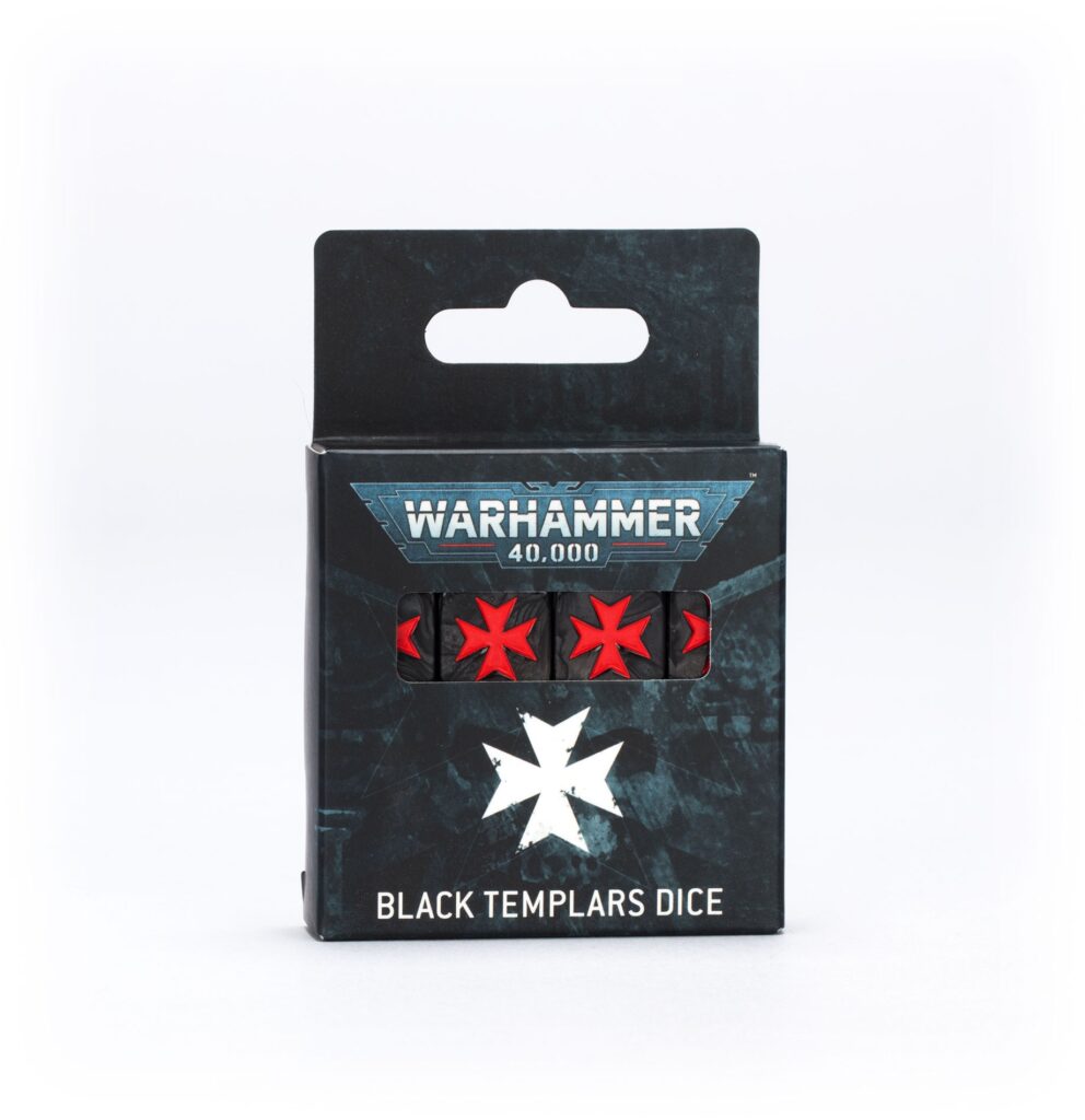WARHAMMER 40000: SET DE DÉS BLACK TEMPLARS