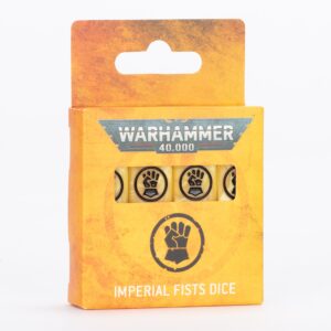 WARHAMMER 40000: SET DE DÉS IMPERIAL FISTS
