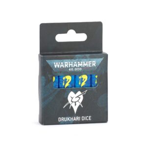 WARHAMMER 40000: SET DE DÉS DRUKHARI