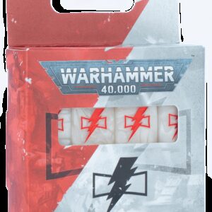 WARHAMMER 40000: SET DE DÉS WHITE SCARS