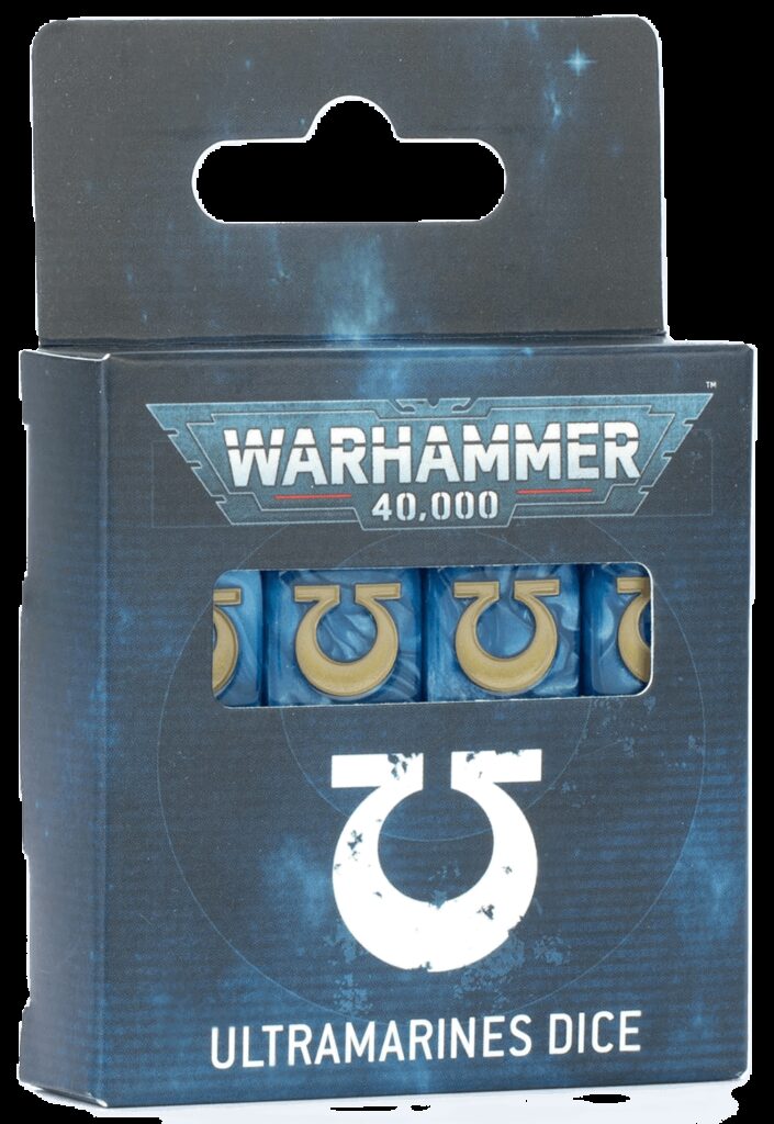 WARHAMMER 40000: SET DE DÉS ULTRAMARINES