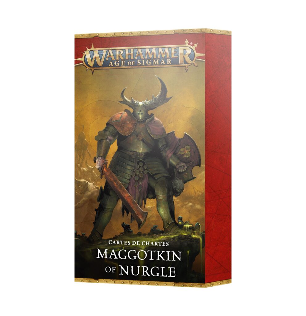 CARTES DE CHARTES: MAGGOTKIN NURGLE (FR)