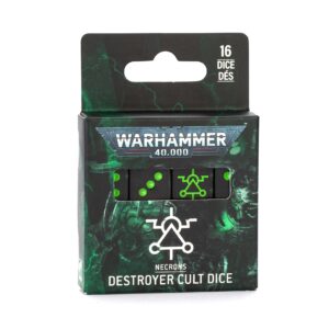 NECRONS: SET DE DÉS DESTROYER CULT
