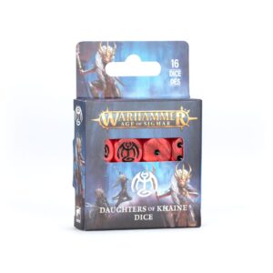 AGE OF SIGMAR: SET DE DÉS DAUGHTERS OF KHAINE