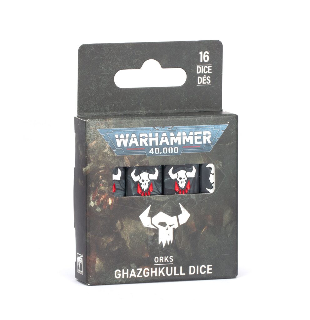 Préco ORKS: SET DE DÉS GHAZGHKULL