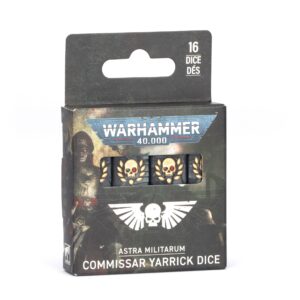 ASTRA MILITARUM: SET DE DÉS COMMISSAIRE YARRICK
