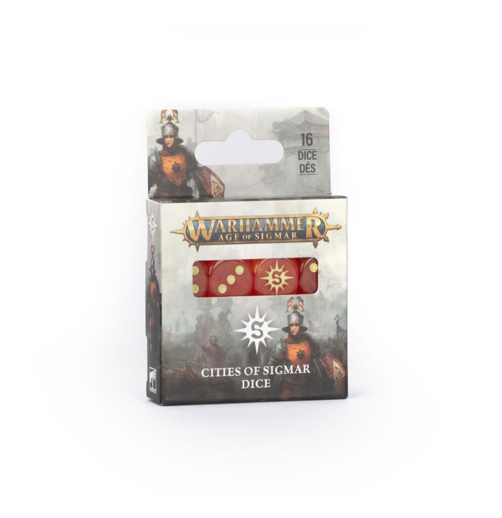 AGE OF SIGMAR: SET DE DÉS CITIES OF SIGMAR
