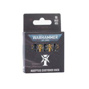 Préco WARHAMMER 40000: SET DE DÉS ADEPTUS CUSTODES